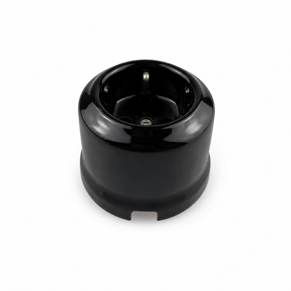 Surface-Mounted Ceramic French Socket Outlet