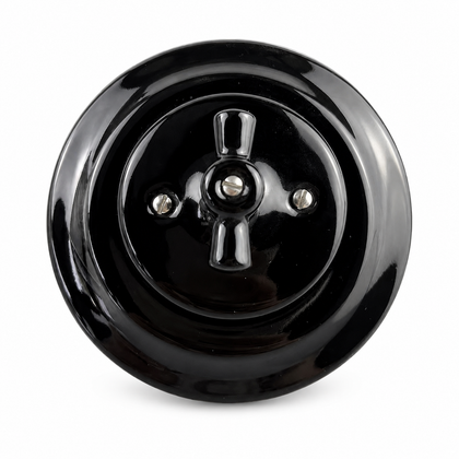 Flush-Mounted Ceramic Rotary Switch — One-Way Control