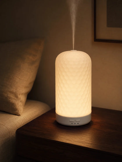 Honeycomb-Texture Ceramic Aroma Diffuser